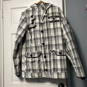 Burton White Collection women’s snowboarding jacket - size M